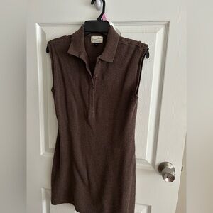 Universal Thread Brown Sleeveless Dress